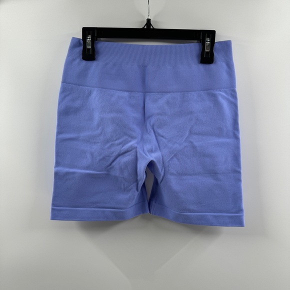 Aurola Pants - AUROLA Power Scrunch Butt Seamless High Waist Workout Biker Shorts Jacaranda